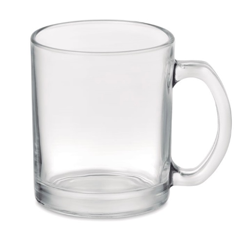 ASK glass mug
